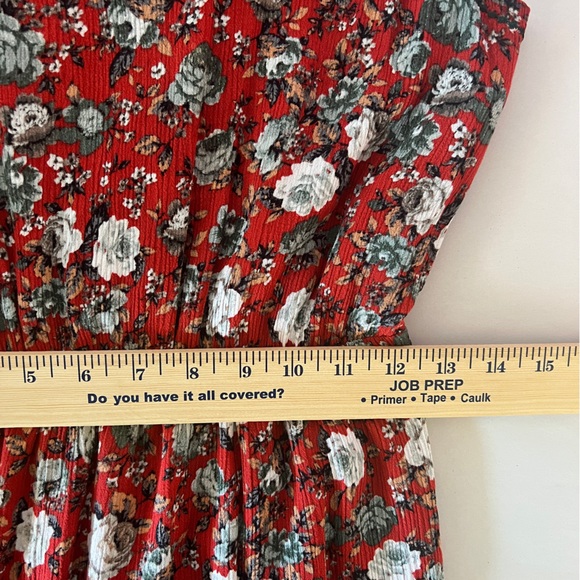 Market & Spruce Women’s S Midi Dress Floral Embroidered Boho Chic - Picture 14 of 14